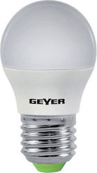 Geyer LED Lampen für Fassung E27 und Form G45 Naturweiß 470lm 1Stück