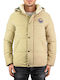 Jack & Jones Men's Winter Puffer Jacket Beige