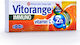 UNI-PHARMA Vitorange Immuno Vitamin C + Zn Πολυβιταμίνη για Ενέργεια & Ενίσχυση του Ανοσοποιητικού Πορτοκάλι 30 μασώμενες ταμπλέτες