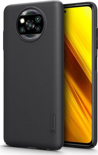 Nillkin Super Frosted Shield Back Cover Πλαστικό Μαύρο (Poco X3 NFC / X3 Pro)