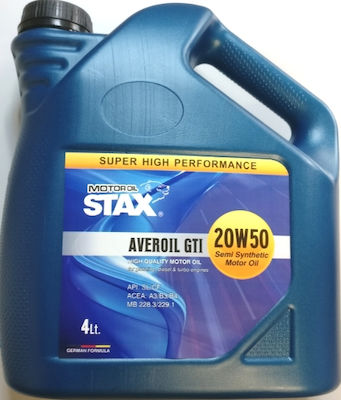 Stax Halbsynthetisch Autoöl Averoil Gti 20W-50 4Es