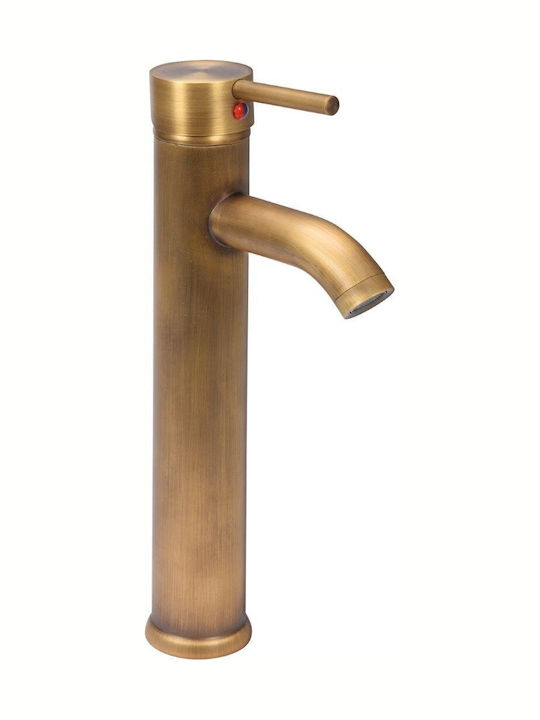 Fala Retro Bronze 2 Amestecare Robinet Chiuvetă Robinete de chiuvetă Retro Bronz