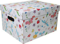 Next Paper File Box with Lids 30x25.5x19cm