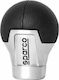 Sparco Shift Knob Roma Aluminium Δέρμα Universal black