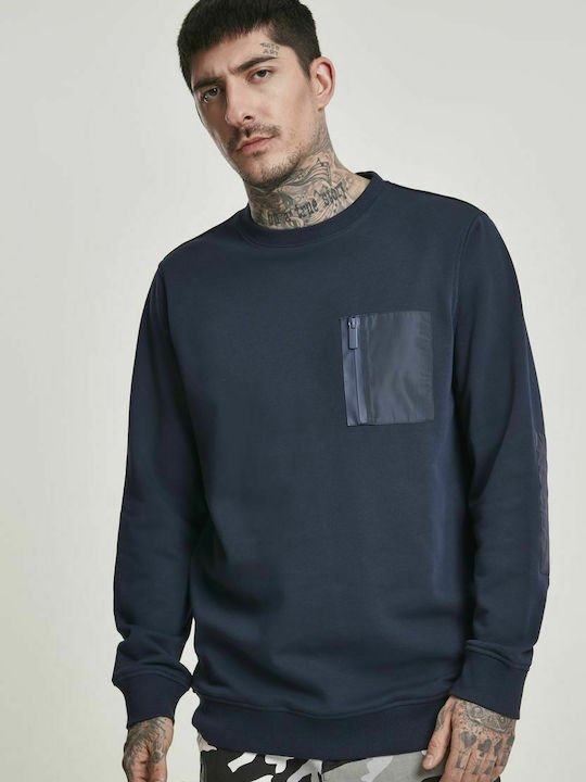 Urban Classics Men's Sweatshirt Navy Blue