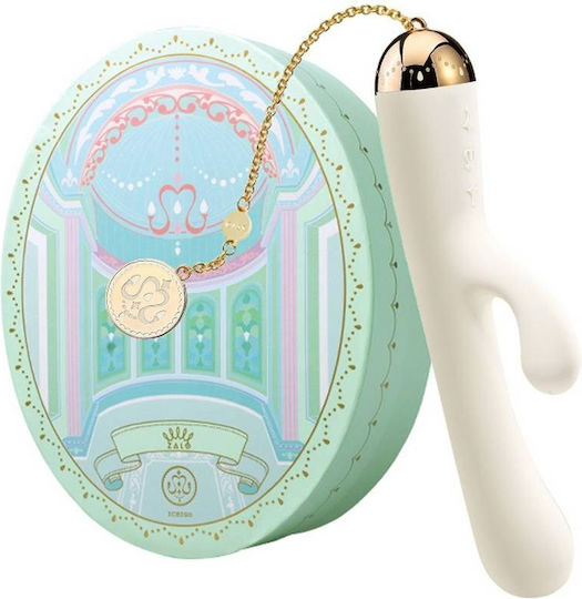 Zalo Ichigo Δονητής Rabbit 18.3cm White