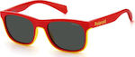 Polaroid Kids Sunglasses Polarized Red PLD8041/S AHYM9