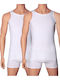 Kybbvs KB903 Men's Sleeveless Undershirts White 2Pack