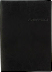 Letts Notebook A4 Ruled Black