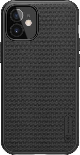 Nillkin Super Frosted Shield Back Cover Silicon Negru (iPhone 12 mini)