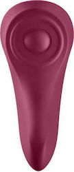 Satisfyer Sexy Secret Panty Vibrator Clitoral Vibrator with Remote Control Wine Red