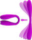 Pretty Love Yedda Vibrator for Couples with Remote Control 17.2cm BI-014710 Purple