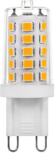 Eurolamp Λάμπα LED 4W για Ντουί G9 Θερμό Λευκό 360lm Dimmable