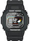 SQR I2 Smartwatch με Παλμογράφο (Μαύρο)