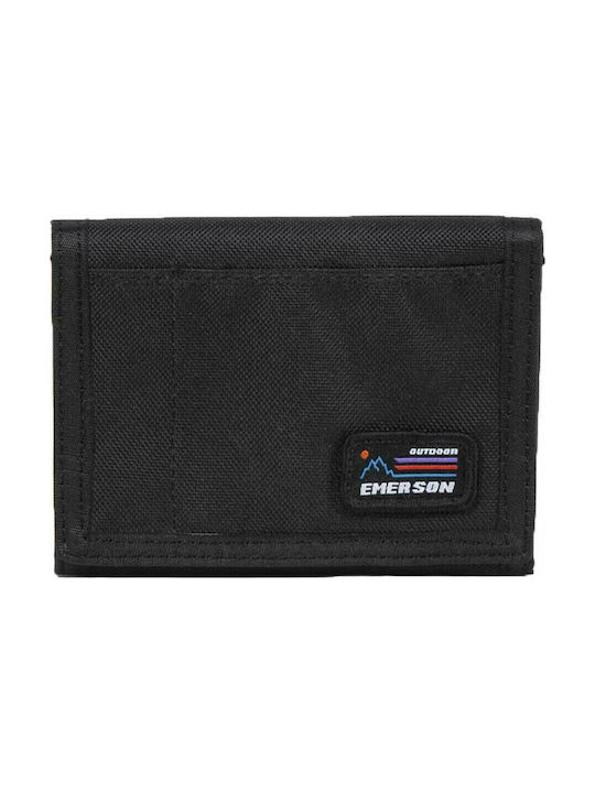 Emerson Men's Card Wallet with RFID Black
