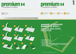 A&G Paper Αυτοκόλλητο Φύλλο Ντυσίματος Βιβλίου ή Τετραδίου Διαφανές 50x33cm Premium 10τμχ