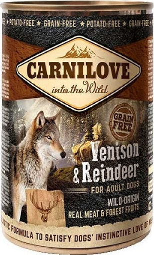 Carnilove Dog Wet Food Dogs in Cans with Meat Grain-Free 400gr