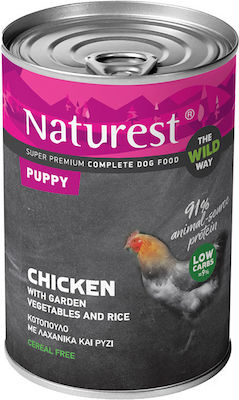 Naturest Nassfutter mit Huhn, Gemüse und Reis 1 x 800g