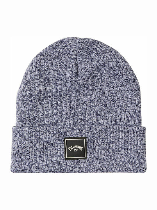 Stacked Heather Beanie Beanie in Blue color