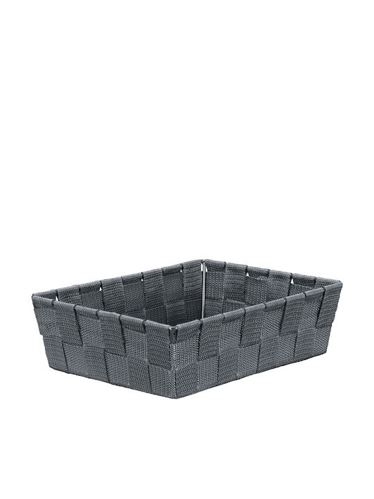 Kleine Wolke Plastic Storage Basket Chico Box Anthracite 24x18.5x7cm