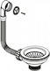 Pyramis Valve Sink with Overflow and Output 92mm