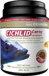 Dennerle Carny Carnivore Cichlid Food Granules with Spirulina 1000ml 100gr