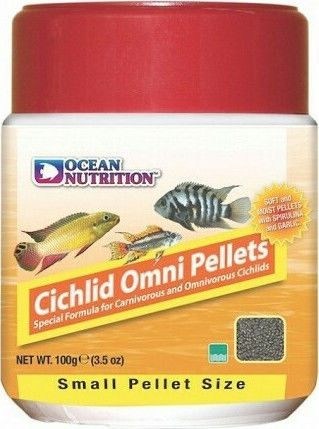 Ocean Nutrition Omni Pellets Τροφή για Ψάρια Κιχλίδες σε Στικς με Σπιρουλίνα 100γρ.