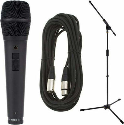 Rode Kondensator (Großmembran) Mikrofon XLR M2 Bundle Handheld Stimme H11BU00006