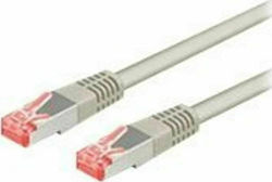 Wentronic 50885 U/FTP (STP) Netzwerkkabel Kat.5 Ethernet-Kabel 0,50m Grau Wentronic 50885 U/FTP (STP) Netzwerkkabel Kat.5 Ethernet-Kabel 0,50m Grau