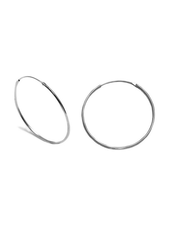 Silver hoops pair Silver 925 ,5 cm