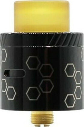 Titanide Leto Hexa RDA 24mm Black Gravure
