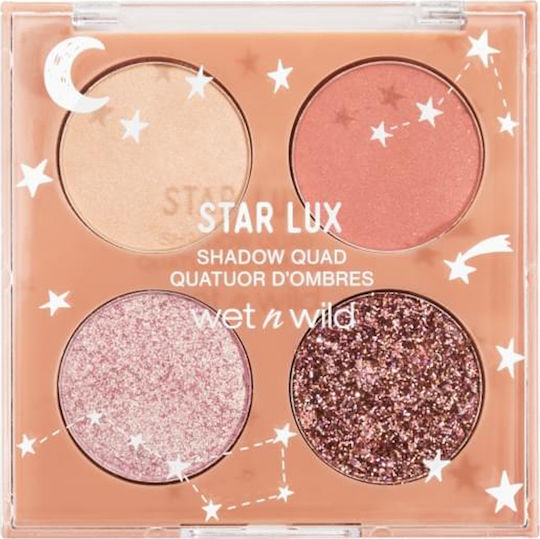 Wet n Wild Shadow Quad Παλέτα με Σκιές Ματιών σε Στερεή Μορφή