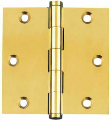 Martin Brass Furniture Hinge Χρυσό 20x20mm 2pcs