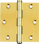 Martin Brass Furniture Hinge Χρυσό 25x25mm 2pcs