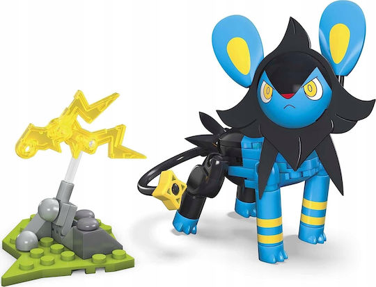 Mega Bloks Mega Construx Building Blocks Pokémon Luxio for 6+ Years 67 Pieces