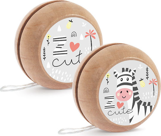 Taufgeschenke mit Yo-Yo Zebra aus Holz 25 Stück 5cm M953