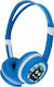 Gembird MHP-JR-B Wired On Ear Kids' Headphones Blue MHP-JR-B