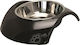 Rogz Luna Metallisch Schalen Futter & Wasser für Hund 700ml in Schwarz Farbe