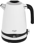 Adler AD 1295W AD 1295w Bol de călătorie 1.7lt 2200W Alb Alb