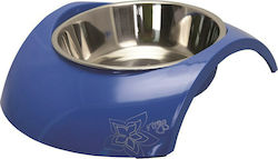 Rogz luna Metallic Bowls Dog Food & Water Blue 160ml