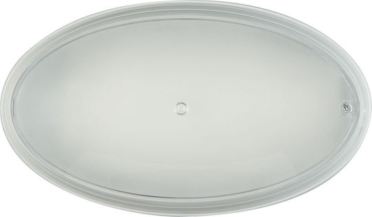 ArkoLight Ceiling Mount Light 27cm White with Socket E27
