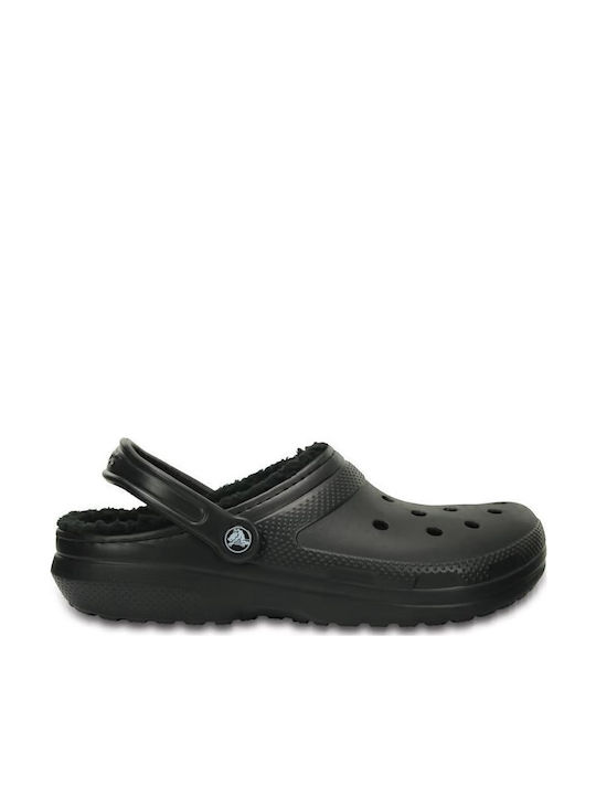 Crocs Classic Fuzz Lined Γυναικεία Ανατομικά Σα...
