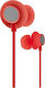 Jiayu JY-369 In-ear Handsfree with 3.5mm Connector Red