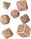 Q Workshop Viking Dice Set Зарове Бежово и борд...