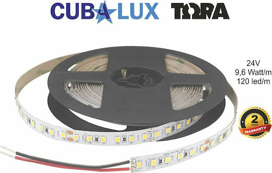 Cubalux Ταινία LED 24V Θερμό Λευκό Φως 5m