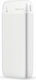 Forever TB-100M Power Bank 10000mAh Λευκό