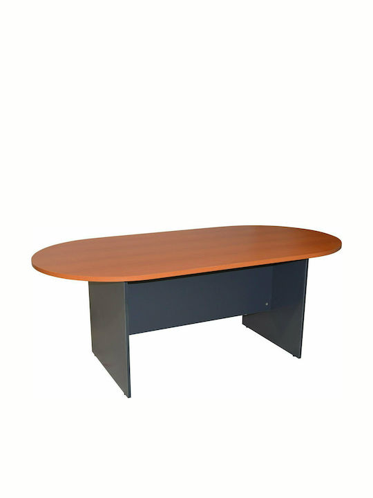 Meeting Table Wooden Grey - Cherry 200x100x75cm