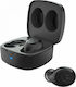 Motorola Vervebuds 100 Bluetooth Handsfree Ακουστικά με Αντοχή στον Ιδρώτα και Θήκη Φόρτισης Μαύρα