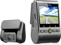 Viofo A129-G Duo Set Camera DVR Auto 1080P cu Ecran 2" pentru Parbriz cu Autocolant & Camera de Marsarier