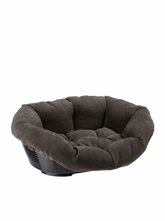 Ferplast Sofa Prestige Sofa Dog Bed Black 73x55cm. 81038630